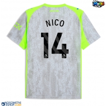 Moški Nogometni dresi Manchester City Nico Gonzalez #14 Tretji 2025-26 Kratek Rokav